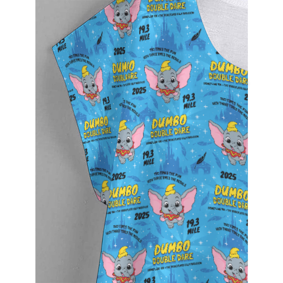 Disneyland Dumbo Double Dare Plus Size Women's Curved Hem T-shirt