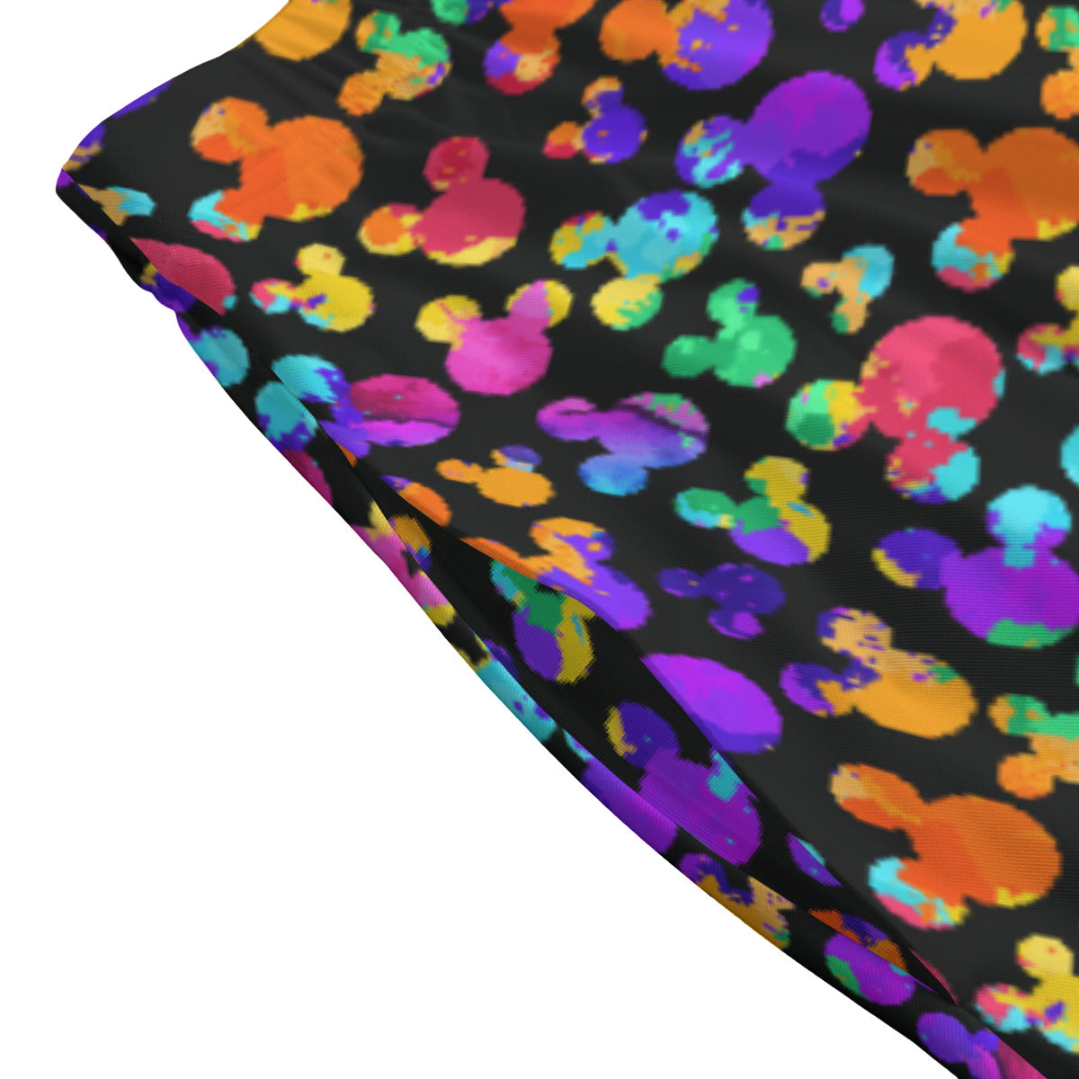 Watercolor Women's Long Maxi Skirt With Pockets