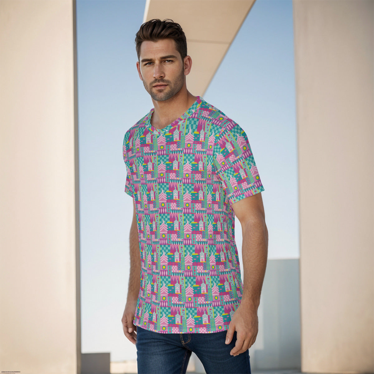 All-Over Print Men's O-Neck T-Shirt