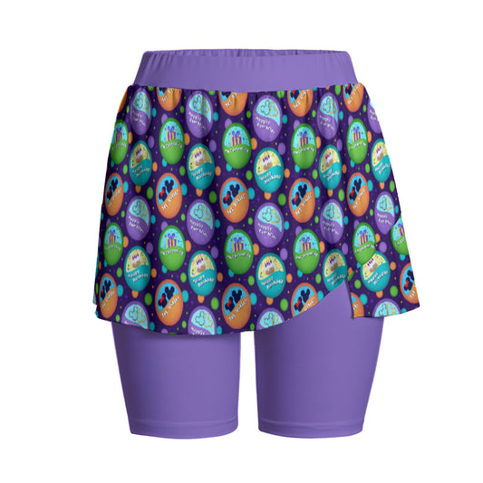 Button Collector Women's Sports Skorts