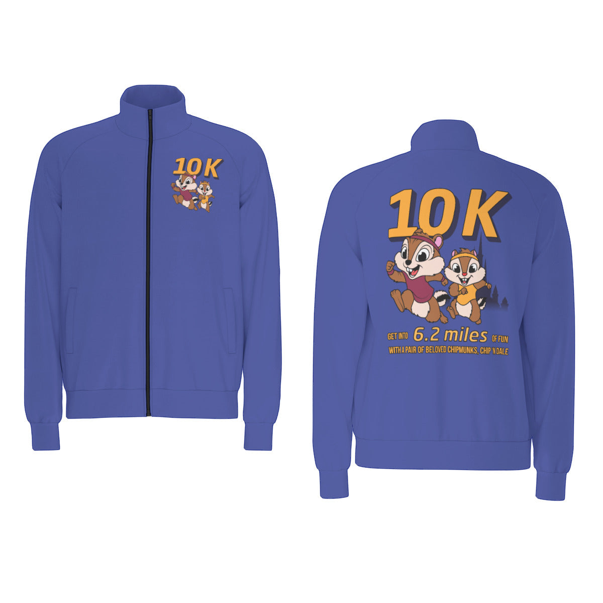 Chip And Dale 10K Unisex Stand Collar Jacket