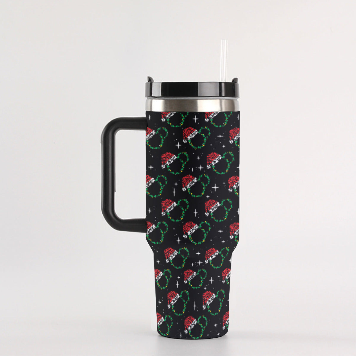 Christmas 40 oz Tumbler With Handle