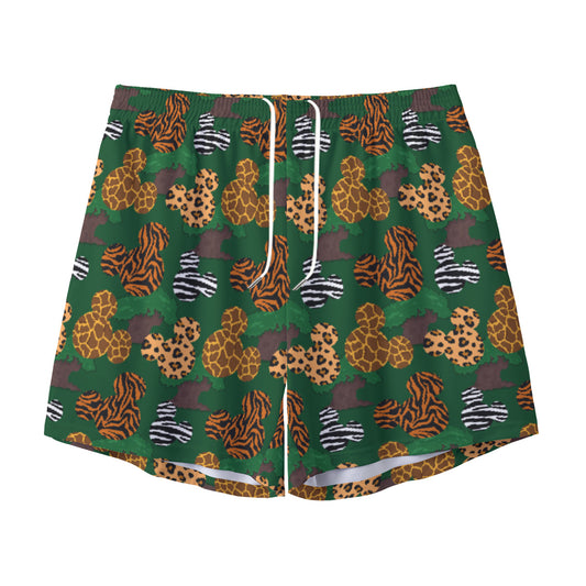 Animal Prints Unisex Pocket Shorts