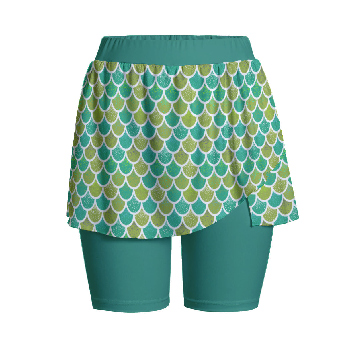 Mermaid Scales Women's Sports Skorts