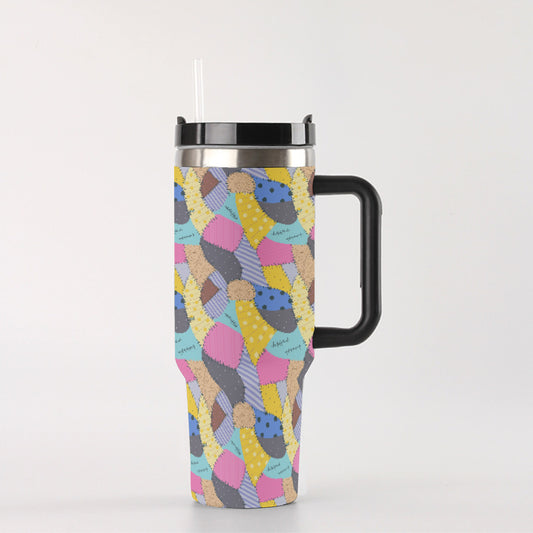 Sally's Dress 40 oz Tumbler With Handle