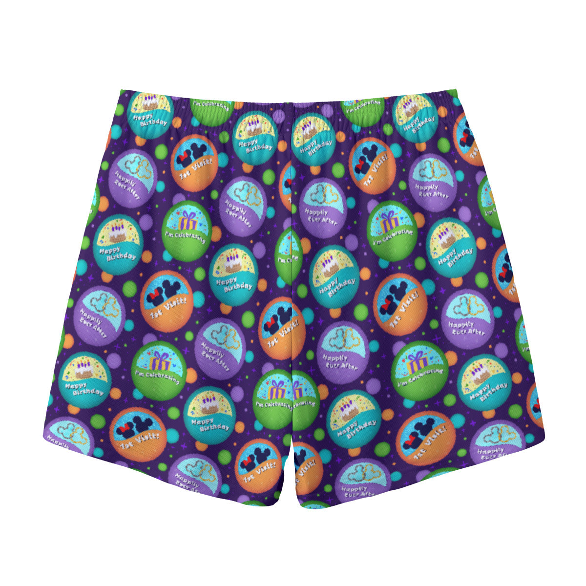 Button Collector Unisex Pocket Shorts