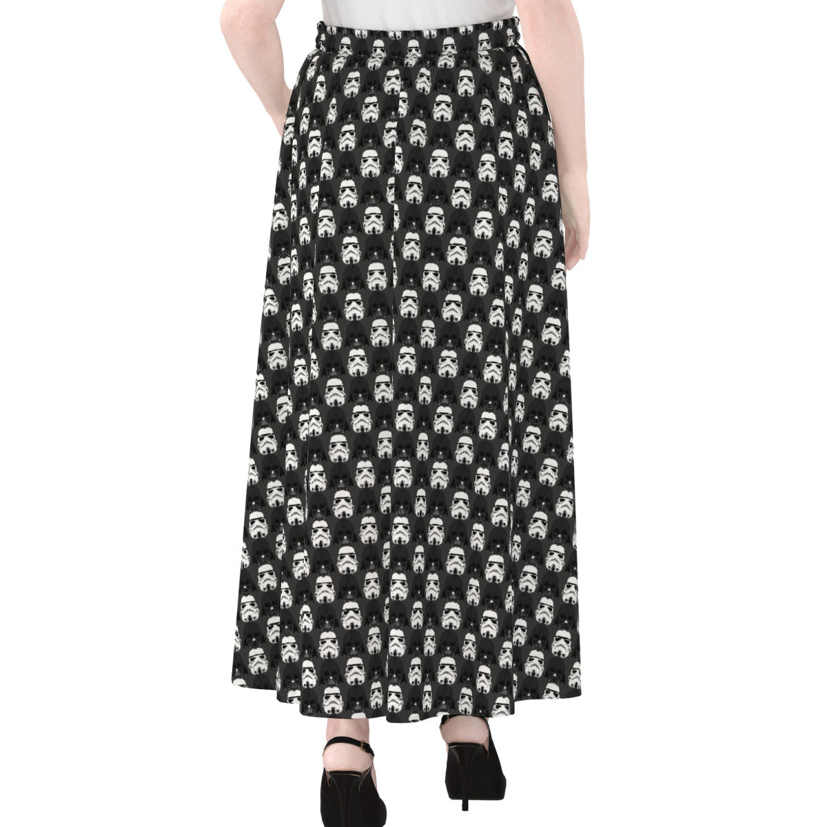 Star Wars Dark Side Women's Maxi Chiffon Skirt