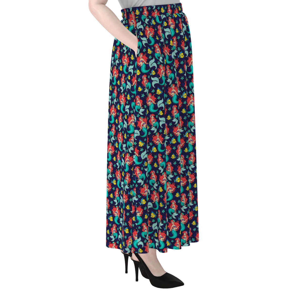 I Want To Be Where The People Are Women's Maxi Chiffon Skirt