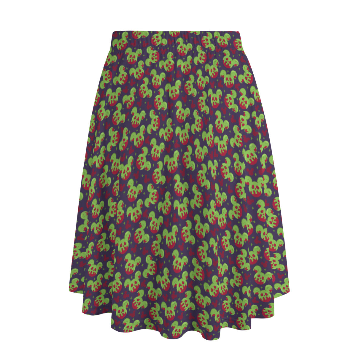 Magical Poison Apple Women's Long Maxi Skirt With Pockets