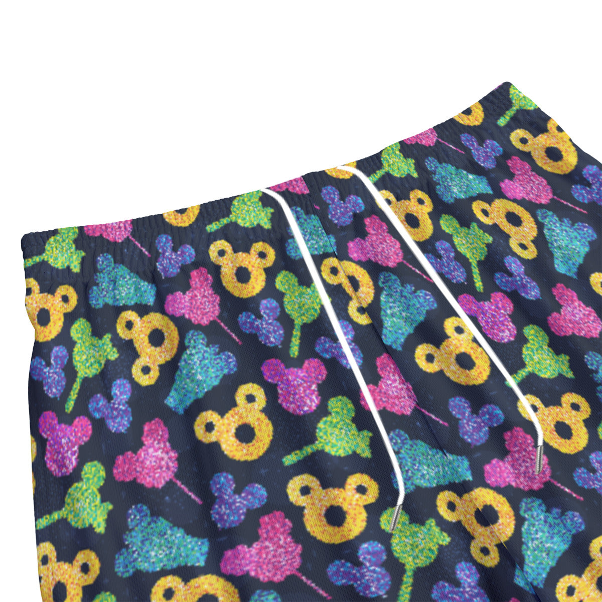 Glitter Park Snacks Unisex Pocket Shorts