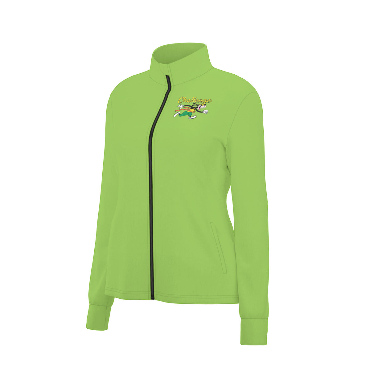 Goofy Challenge Women's Athletic Long Sleeve Thumbhole Jacket