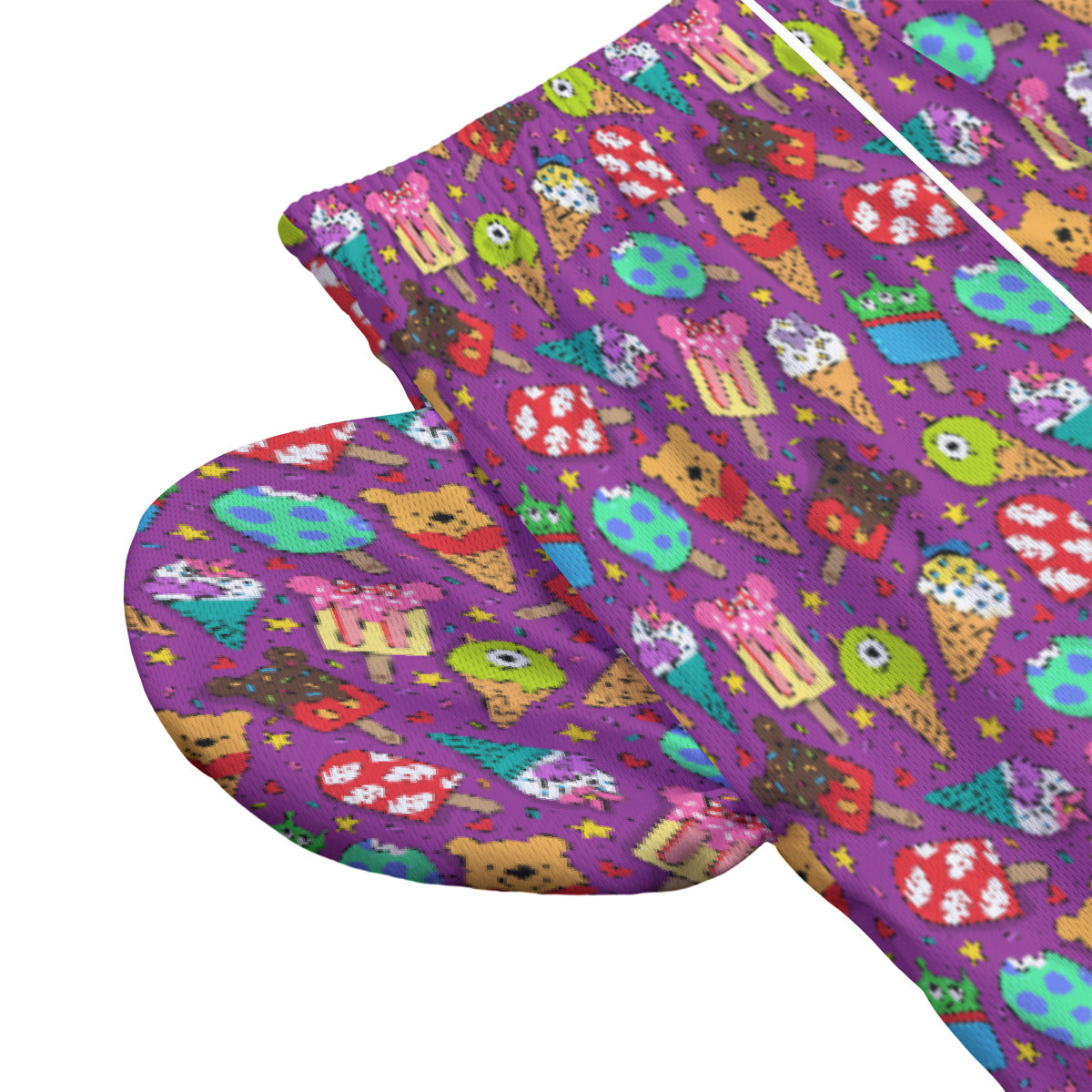 Ice Cream Unisex Pocket Shorts