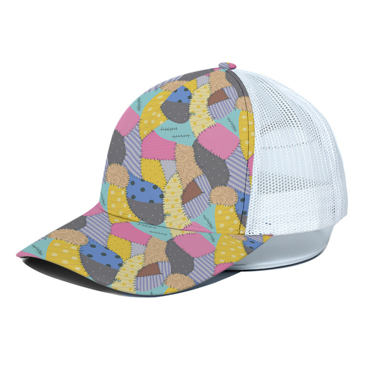 Sally's Dress Unisex Trucker Hat With White Half Mesh