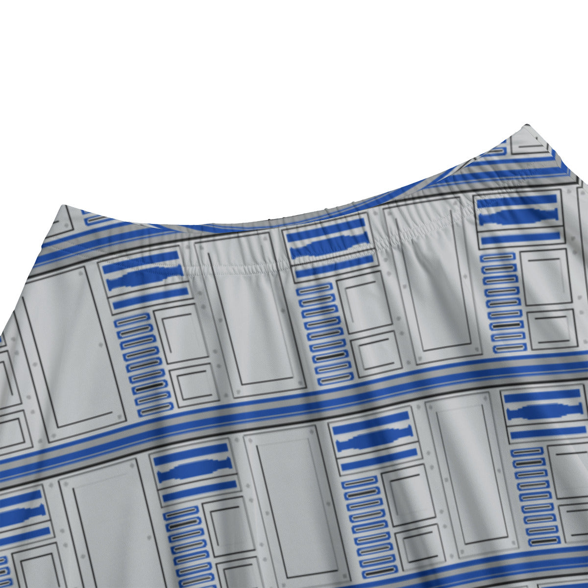 R2-D2 Women's Long Maxi Skirt With Pockets