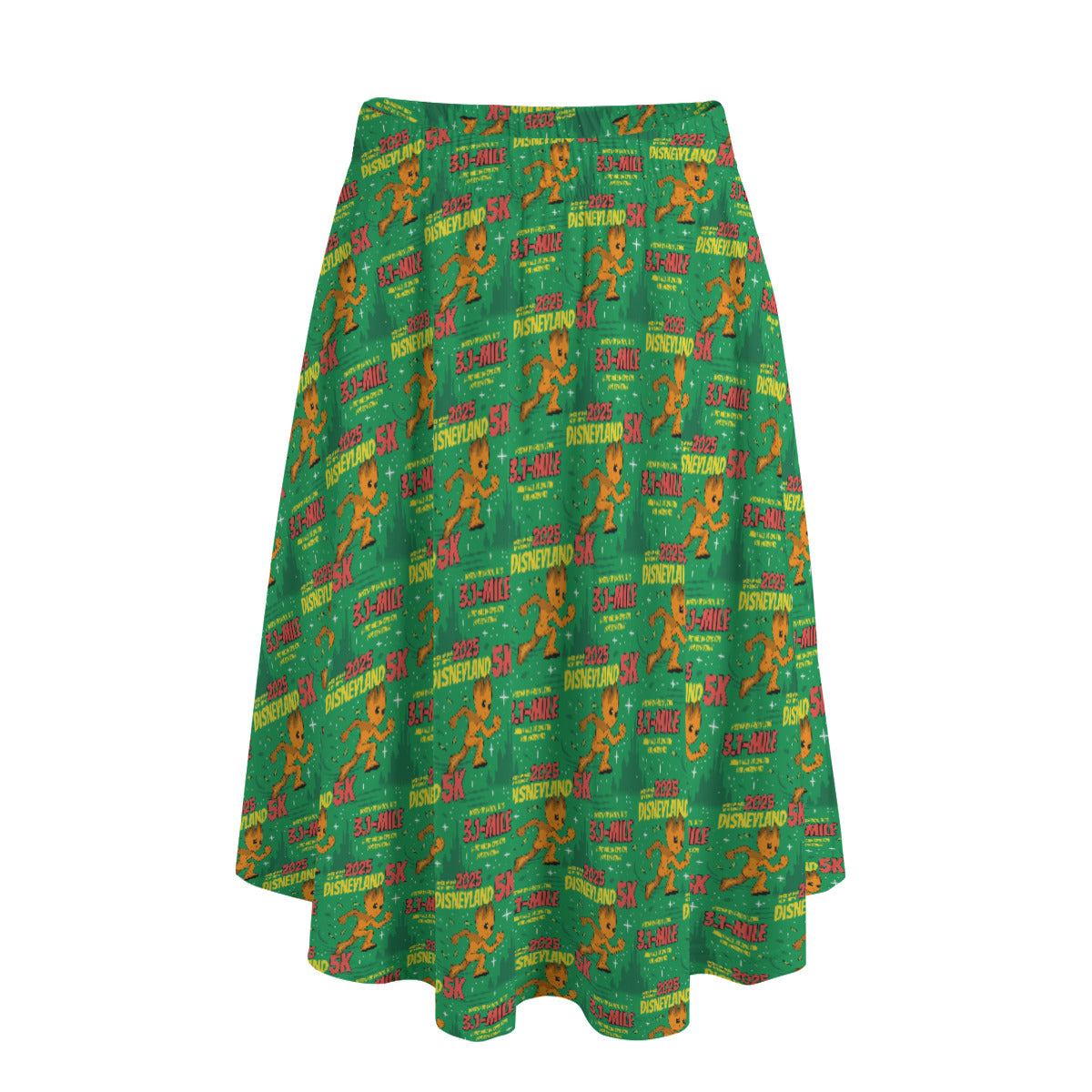 Disneyland 5K Women's Long Maxi Skirt With Pockets