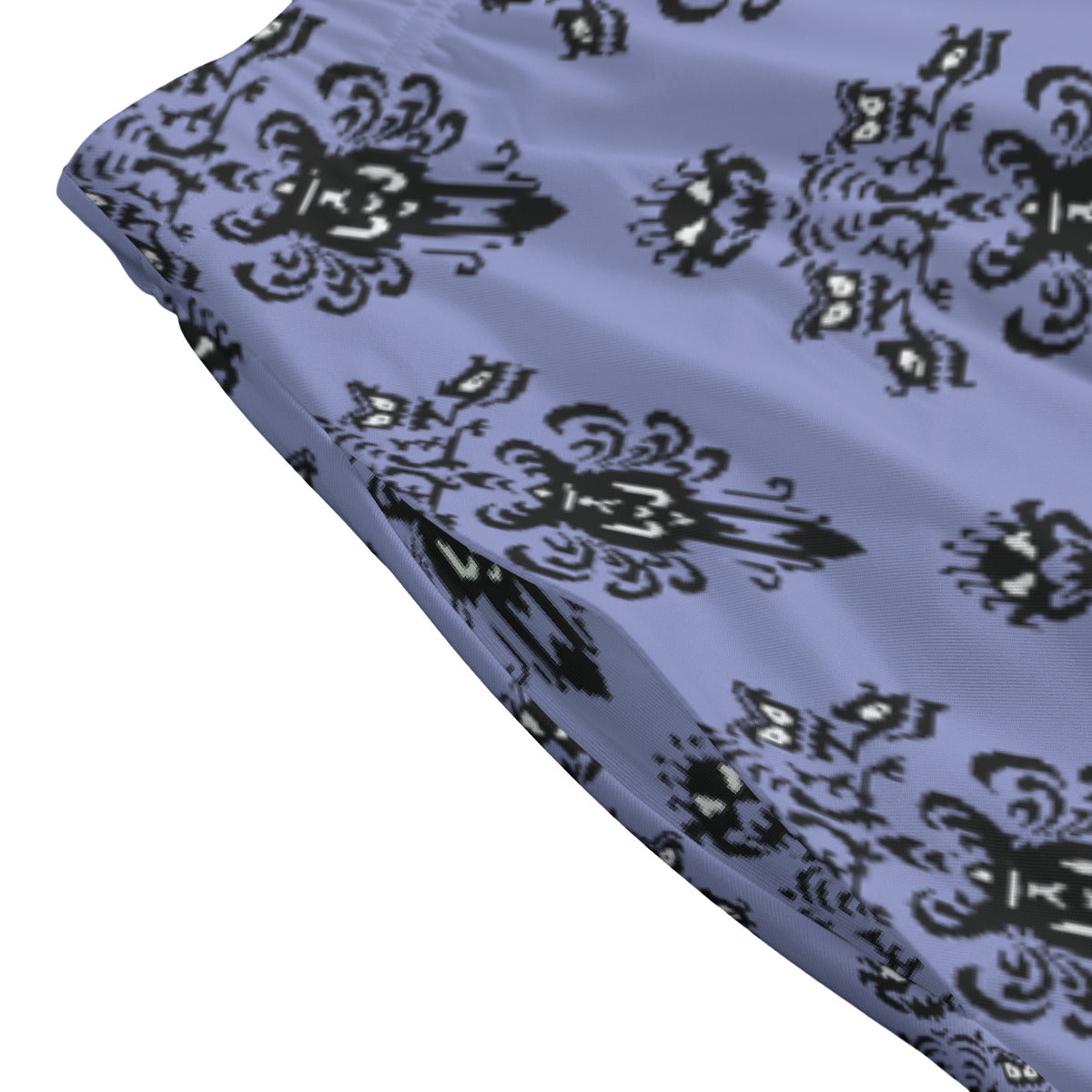 Haunted Mansion Wallpaper Women's Long Maxi Skirt With Pockets