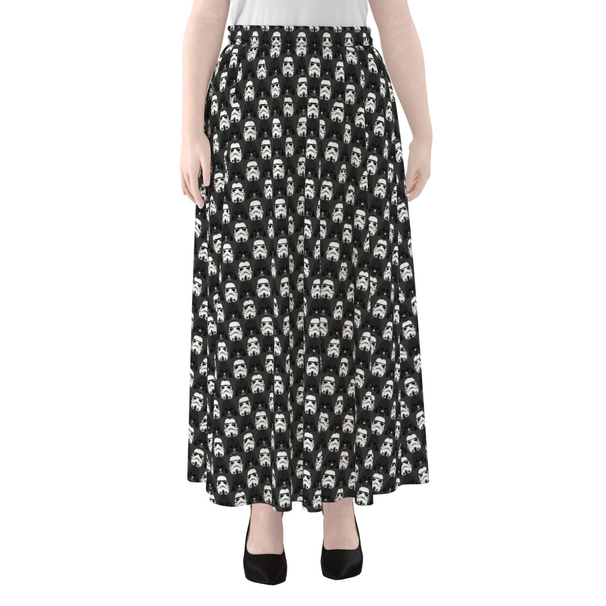 Star Wars Dark Side Women's Maxi Chiffon Skirt
