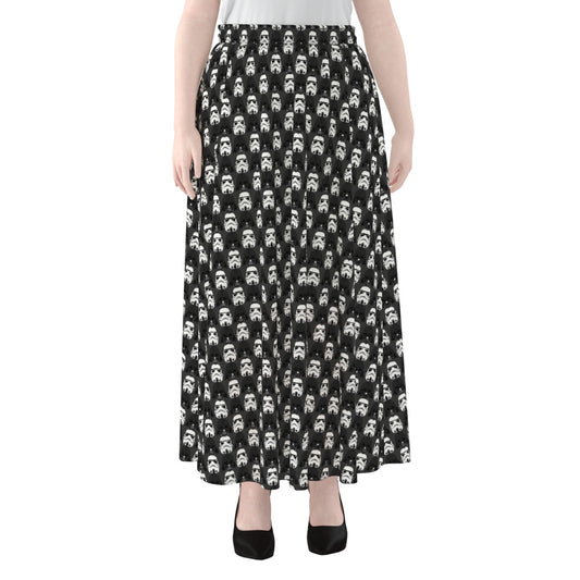 Star Wars Dark Side Women's Maxi Chiffon Skirt
