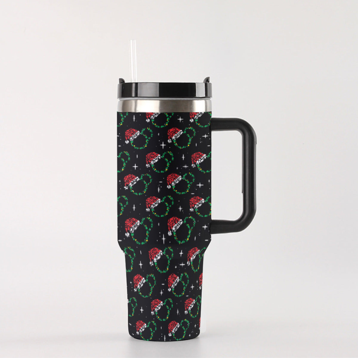 Christmas 40 oz Tumbler With Handle