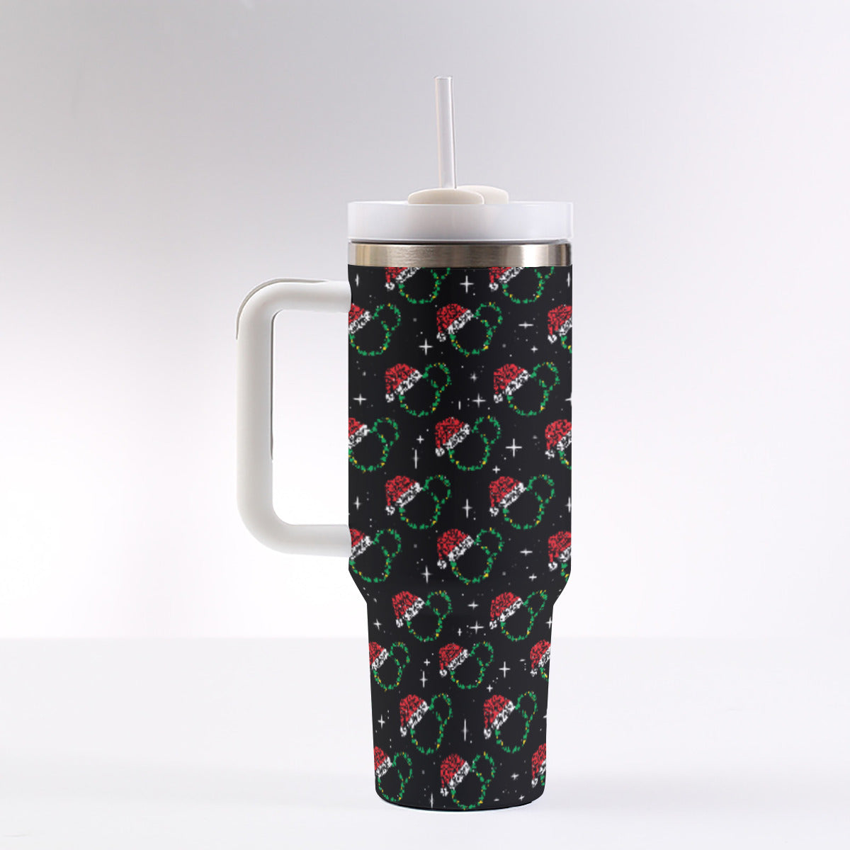 Christmas 40 oz Tumbler With Handle