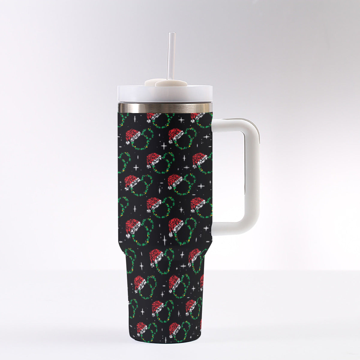 Christmas 40 oz Tumbler With Handle