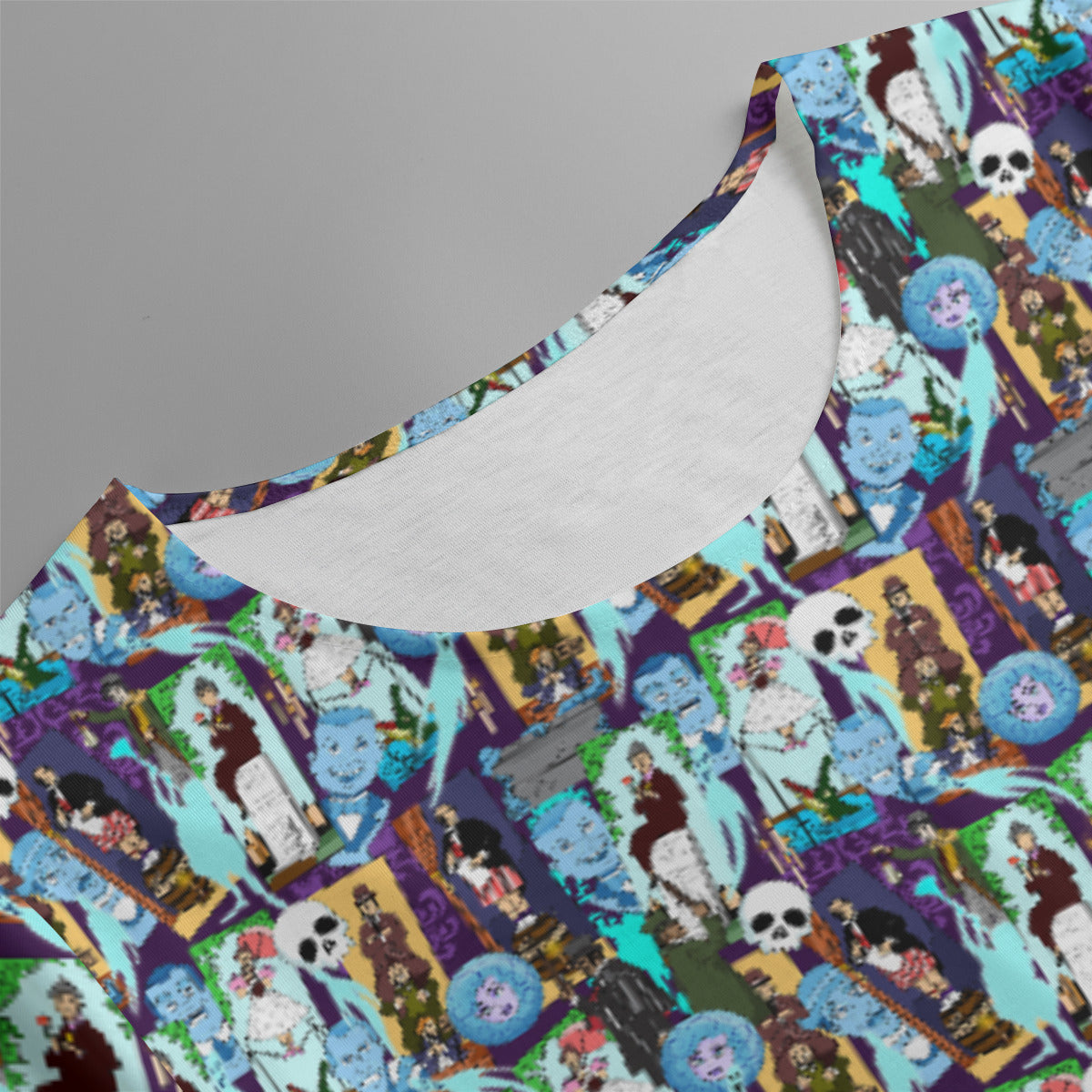 Haunted Mansion Favorites Women's Swing Dress With Short Sleeve