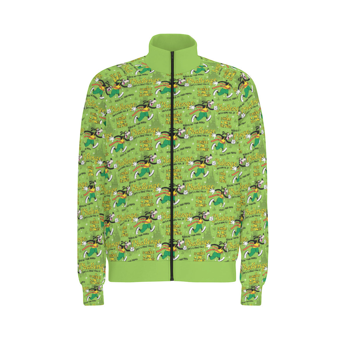 Goofy Challenge All Over Print Unisex Stand Collar Jacket