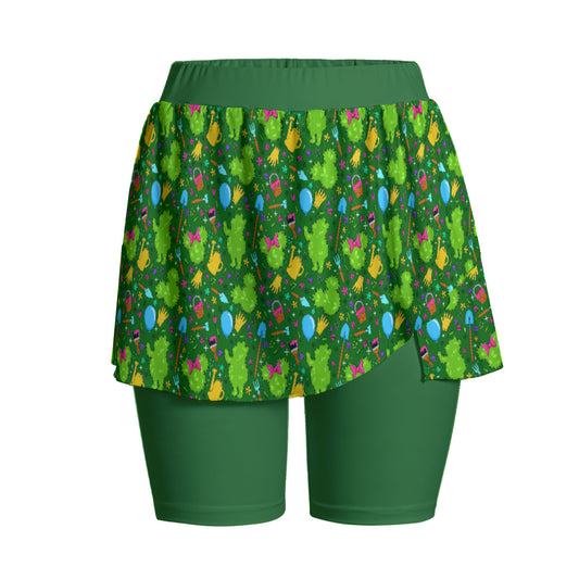 Flower And Garden Women's Sports Skorts