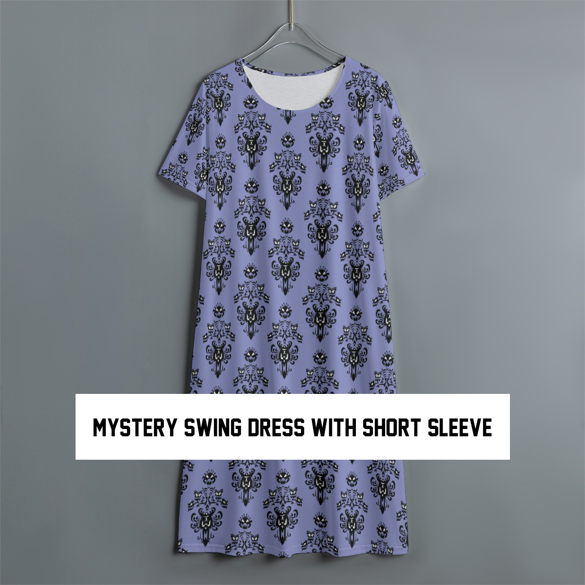 Mystery Women's Swing Dress With Short Sleeve