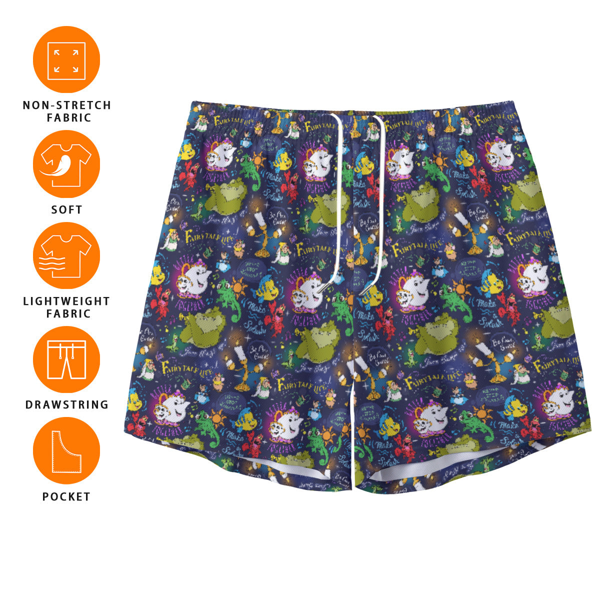 Sidekicks Unisex Pocket Shorts