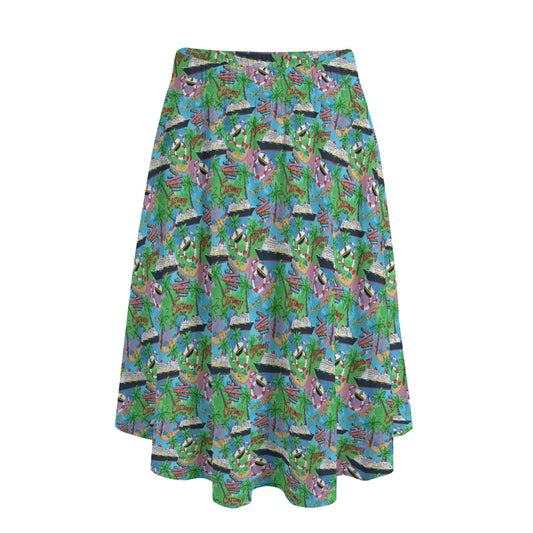 Let's Cruise Women's Long Maxi Skirt With Pockets