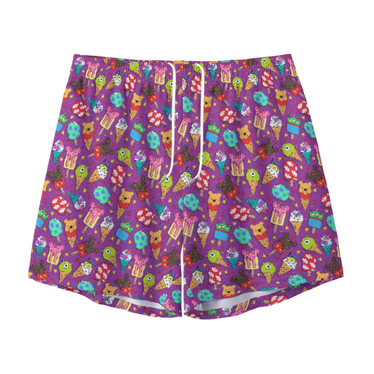 Ice Cream Unisex Pocket Shorts