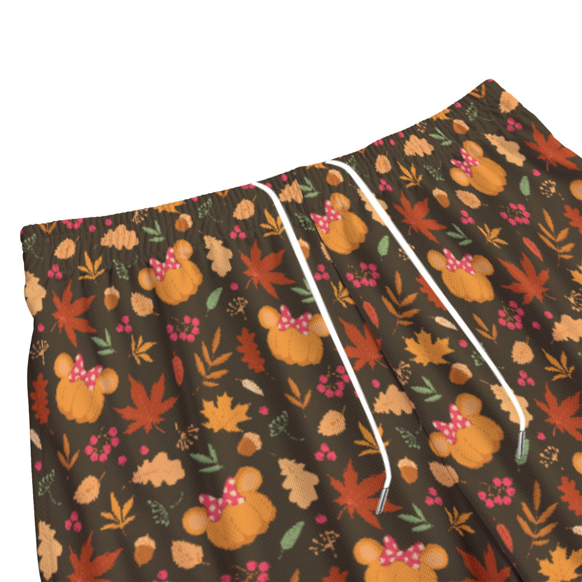 Fall Pumpkins Unisex Pocket Shorts