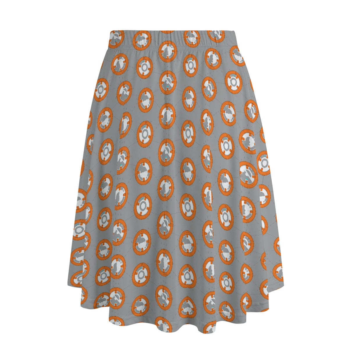 BB-8 Women's Long Maxi Skirt With Pockets