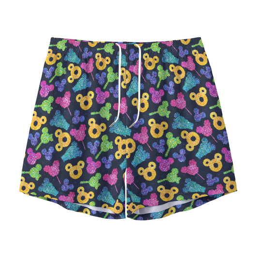 Glitter Park Snacks Unisex Pocket Shorts