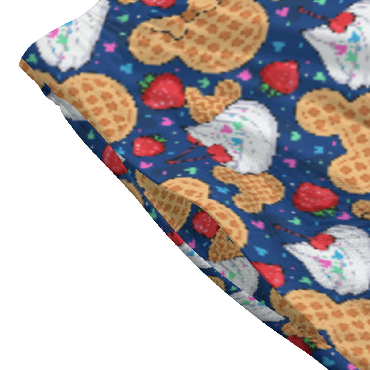 Waffles Women's Skirt With Pockets