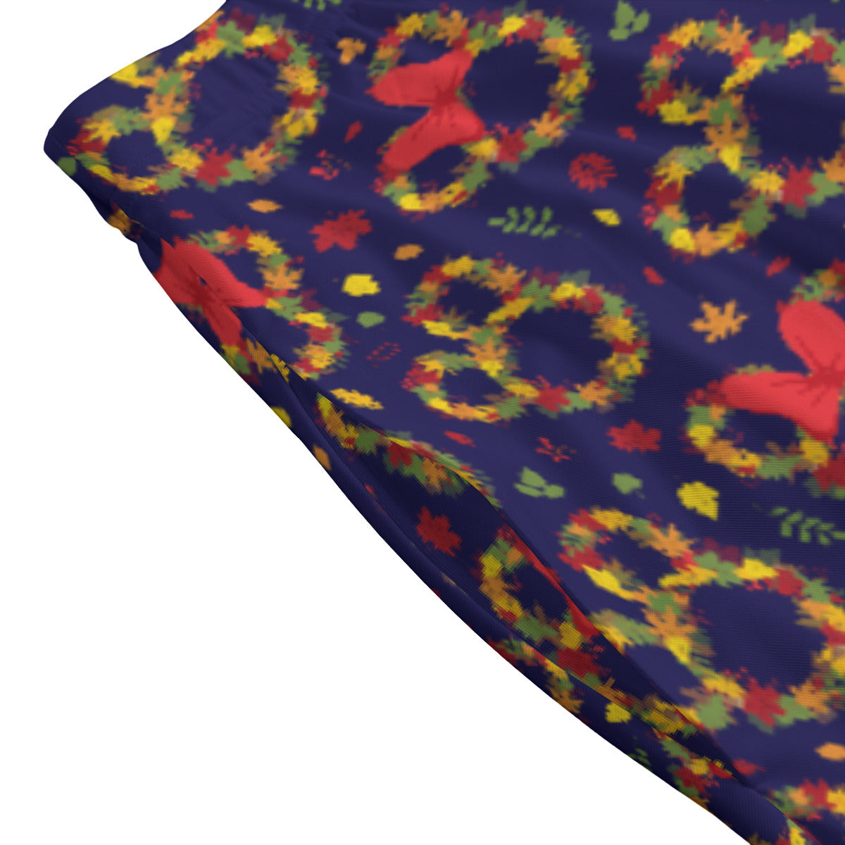 Fall Leaves Women's Long Maxi Skirt With Pockets