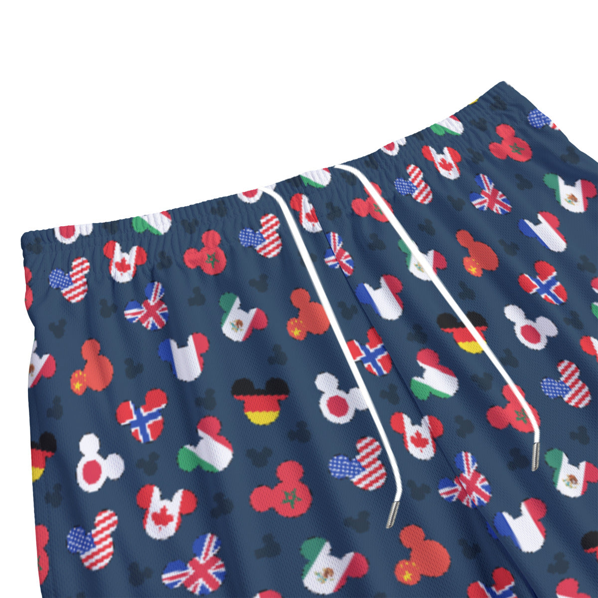 Mickey Flags Unisex Pocket Shorts