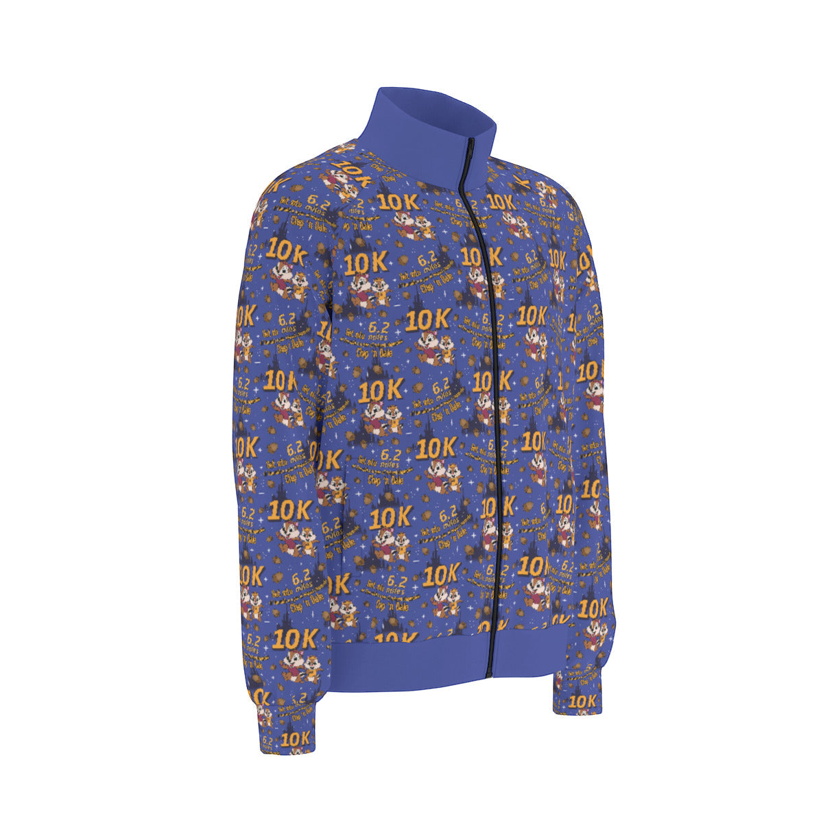 Chip And Dale 10K All Over Print Unisex Stand Collar Jacket