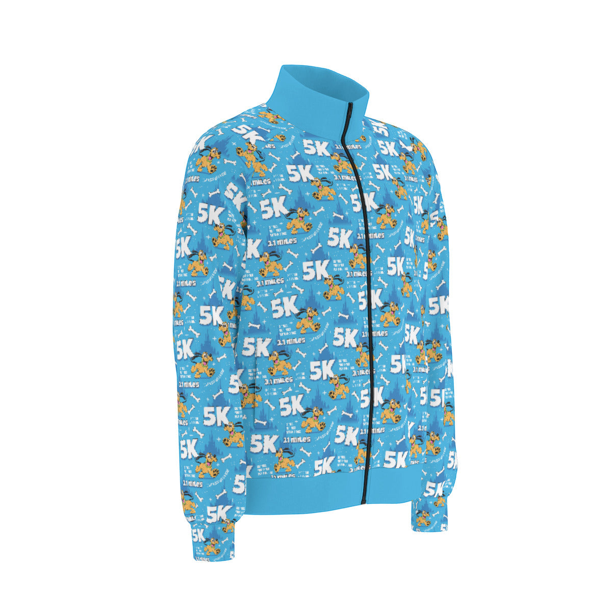 Pluto 5K All Over Print Unisex Stand Collar Jacket