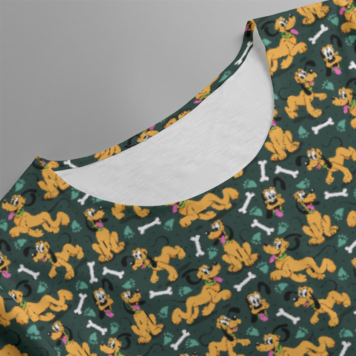 Disney Pluto Life Is Better With A Dog Women's Swing Dress With Short Sleeve