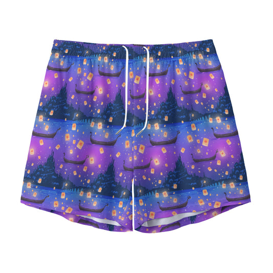 Floating Lanterns Unisex Pocket Shorts