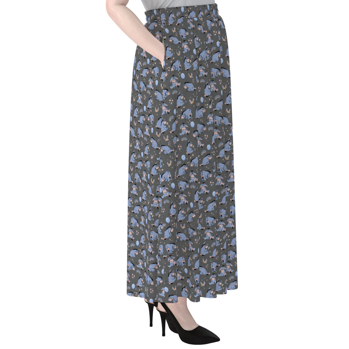 Thanks For Noticing Me Women's Maxi Chiffon Skirt