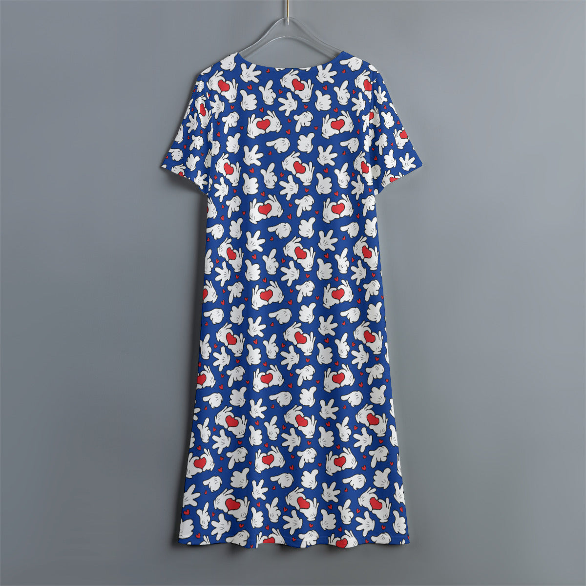 Happy Hands Women's Swing Dress With Short Sleeve