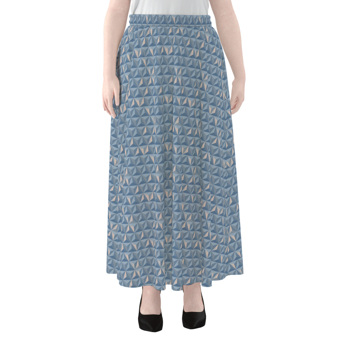 World Traveler Women's Maxi Chiffon Skirt