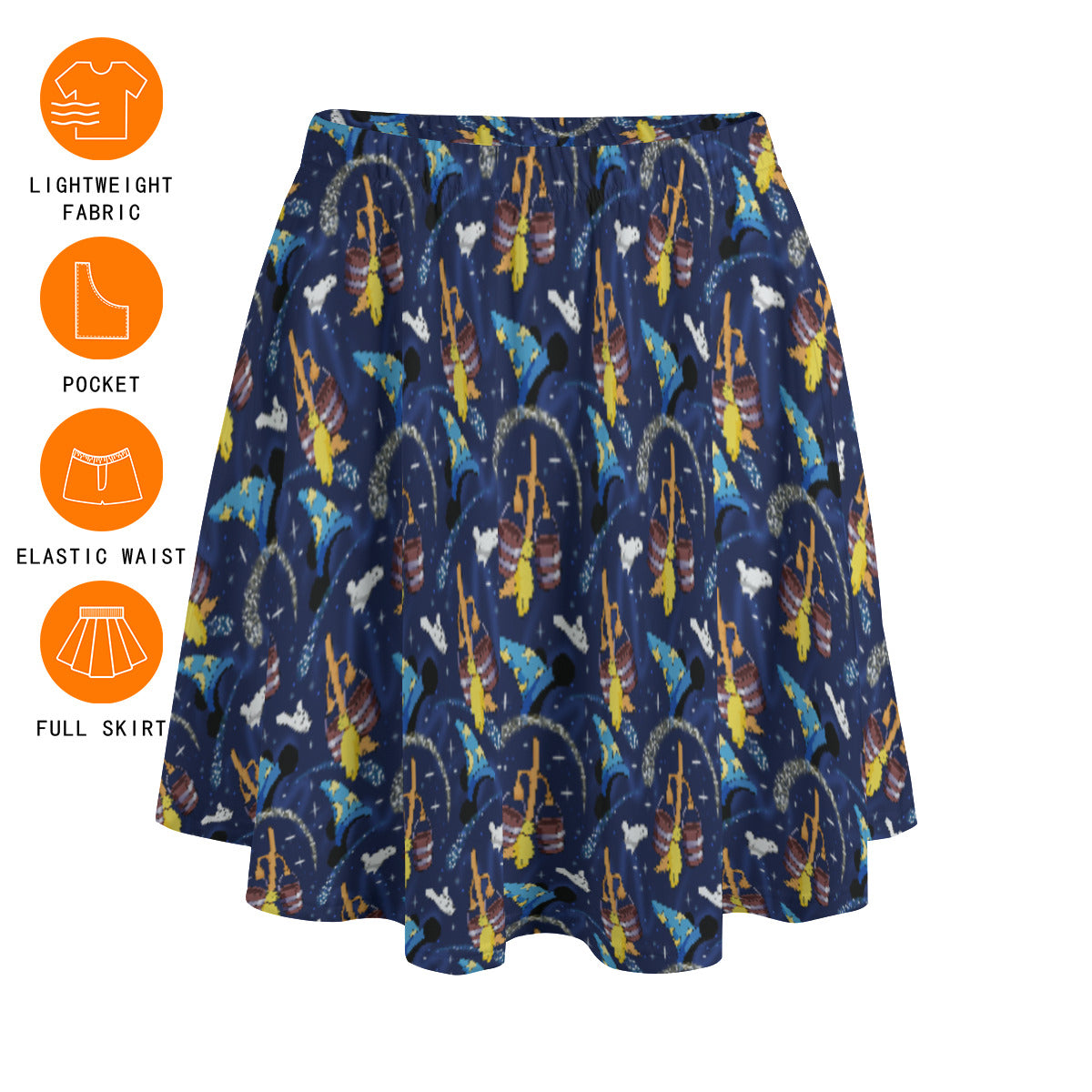 Sorcerer Women's Skirt With Pockets