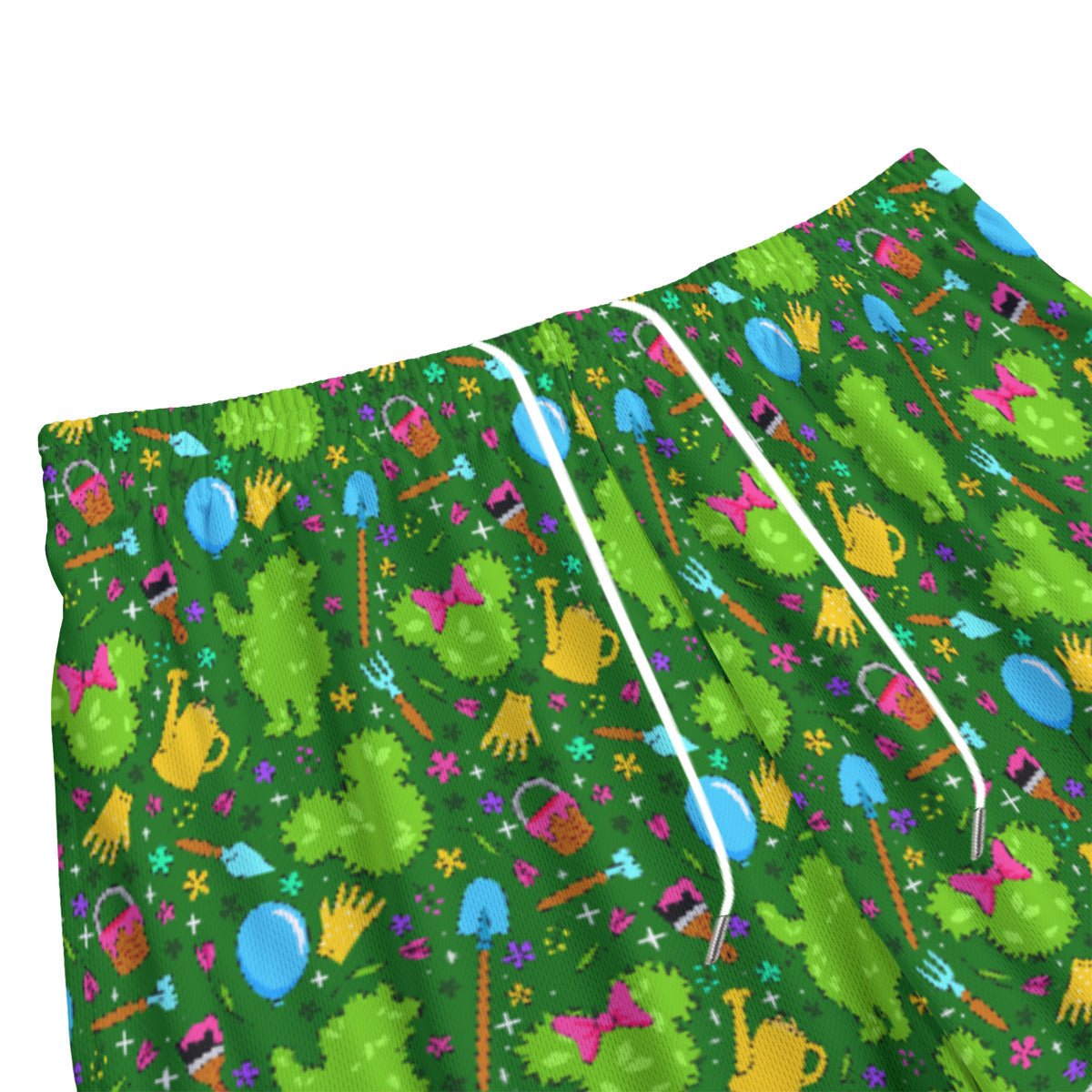 Flower And Garden Unisex Pocket Shorts