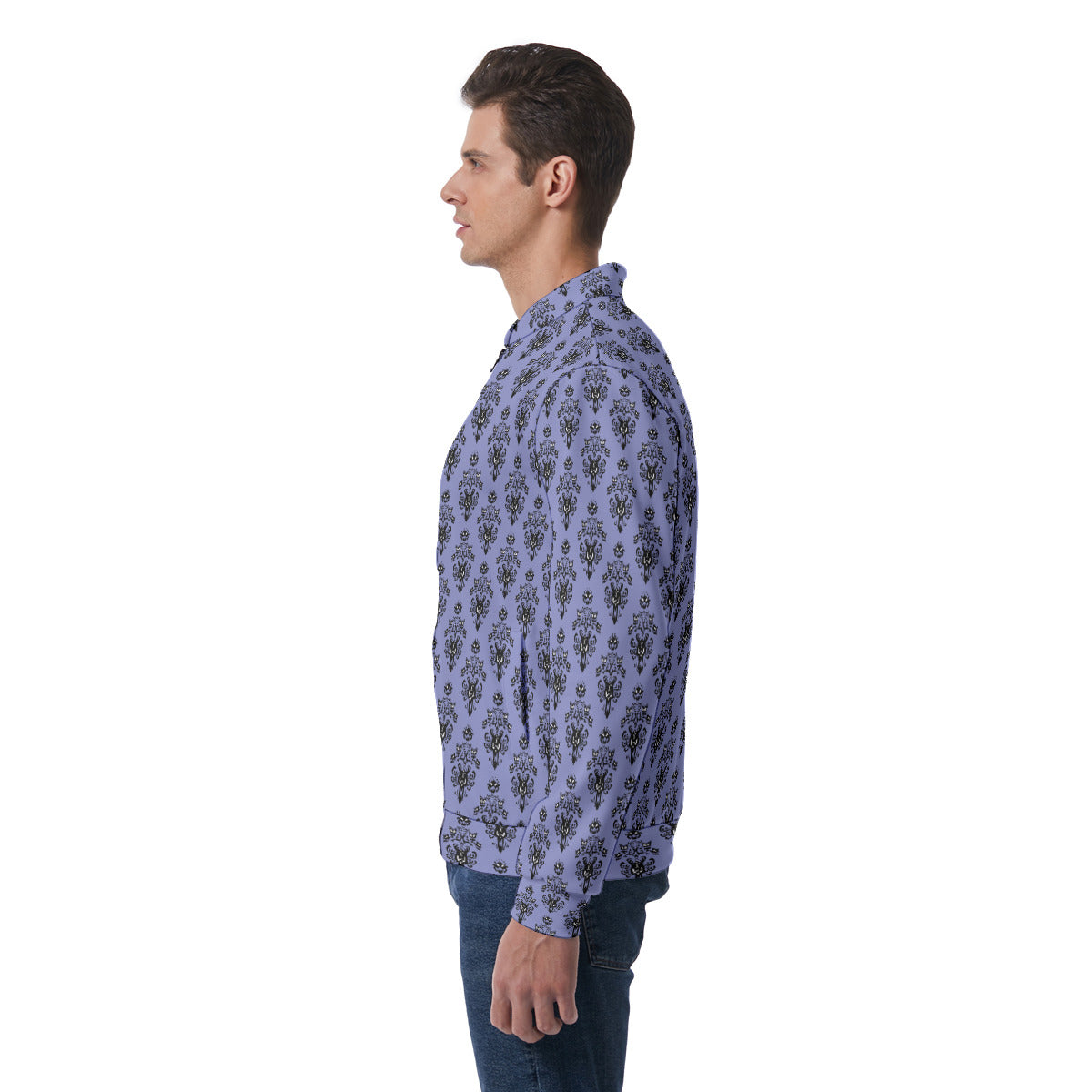 Haunted Mansion Wallpaper Unisex Light Jacket