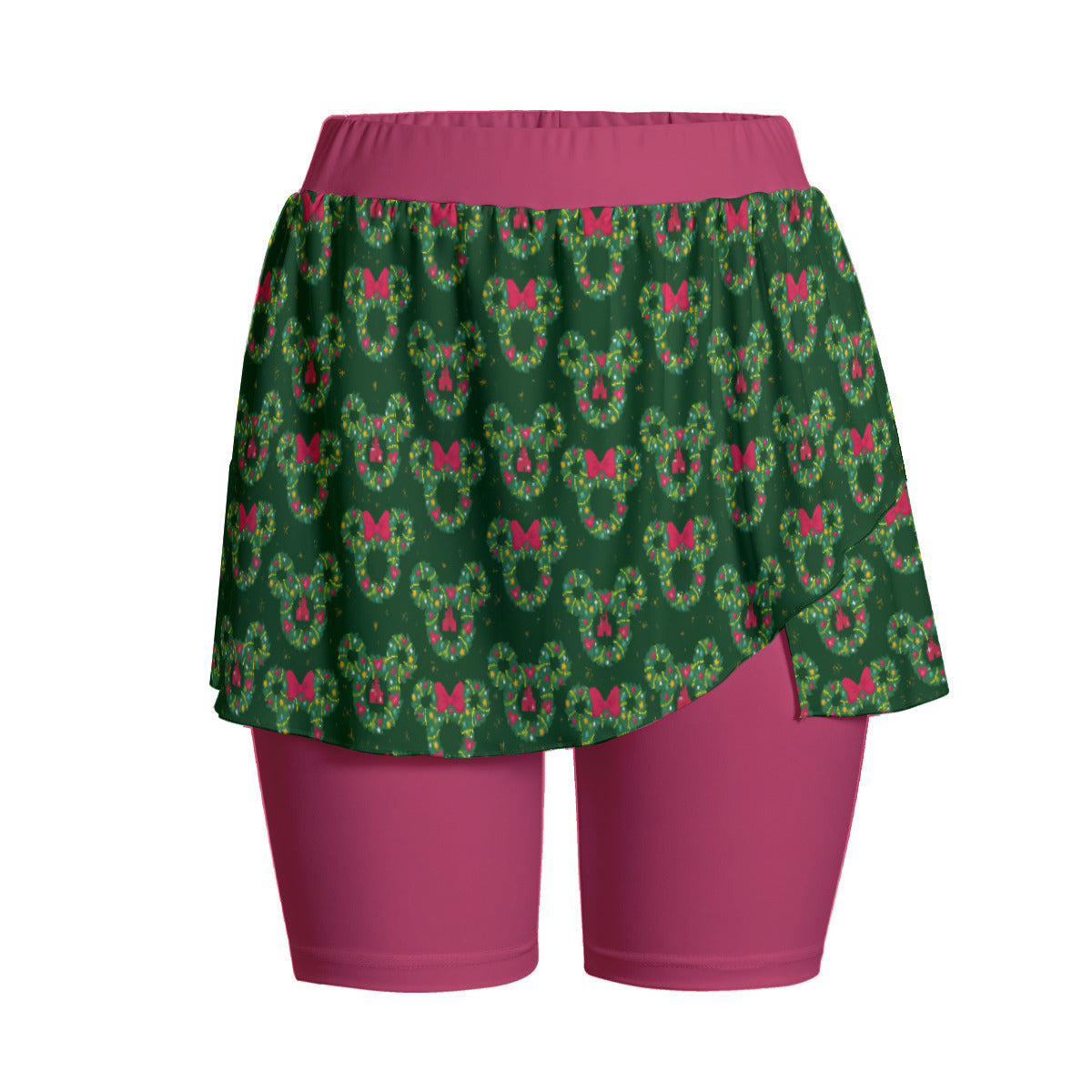 Christmas Wreaths Women's Sports Skorts