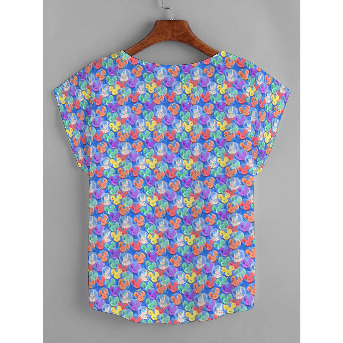 Balloon Collector Plus Size Women's Curved Hem T-shirt